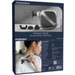ماساژور تفنگی شارژی پورودو Porodo مدل PDLFSTSM451GY جیبی - Image 15