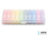 باتری نیم قلمی رنگین کمانی شیائومی Xiaomi Rainbow AAA Battery Pack Of 10 - تصویر 8