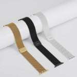 بند مگنتی فلزی اپل واچ 42، 44، 45 و 49 میلی‌متری ویوو WIWU 42/44/45/49mm Braid magnetic watch band Wi-WB005 - Image 10