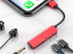 مبدل لایتنینگ به جک 3.5 میلی‌متری بیسوس Baseus Audio Converter L52 - Image 2