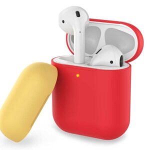 کاور سیلیکونی دو درب ایرپاد آها استیل AHAStyle PT63 Ultra Thin Airpods Case
