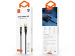 کابل شارژ سریع و انتقال داده لایتنینگ مک دودو Mcdodo CA-806 Auto Power Off Lightning Data Cable 1.2m - Image 4