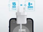 شارژر دیواری شارژ سریع انکر ANKER POWERFUL YET PORTABLE POWERPORT III 20W Max USB-C HOME Adapter A2149 - Image 3