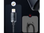 کابل لایتنینگ 2 متری بیسوس Baseus CAJY0000101 Crystal Shine 2m Lightning Cable - Image 25