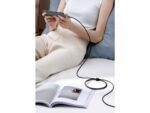 کابل سوپر  فست‌شارژ یو اس بی به تایپ سی 100 واتی یک متری بیسوس CATS000201 - Image 6