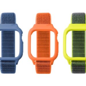 بند سیلیکونی اپل واچ سری 3/4/5 سایز 38/40 میلی متر پورودو Porodo iGuard Apple Watch 3/4/5 38/40mm Strap + ShockProof Case