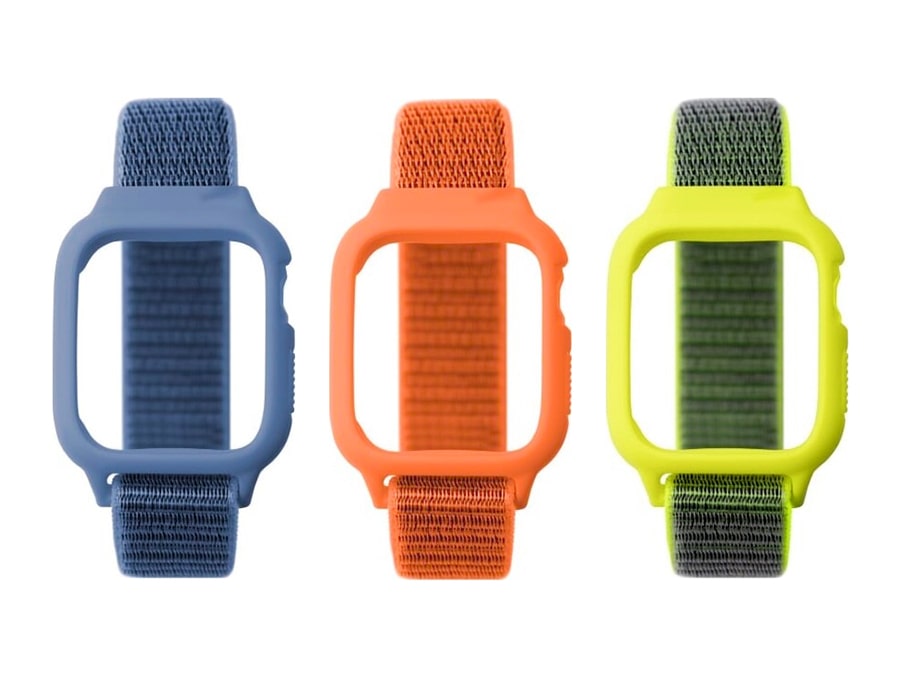 بند سیلیکونی اپل واچ سری 3/4/5 سایز 38/40 میلی متر پورودو Porodo iGuard Apple Watch 3/4/5 38/40mm Strap + ShockProof Case بند سیلیکونی اپل واچ سری 3/4/5 سایز 38/40 میلی متر پورودو Porodo iGuard Apple Watch 3/4/5 38/40mm Strap + ShockProof Case - Image 1