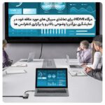 هاب 8 پورت بیسوس Baseus Metal Gleam 8 in 1 Multifunctional Type-C HUB 100W WKWG000103 - Image 22