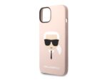 قاب سیلیکونی آیفون 14 پلاس طرح کارل CG Mobile iphone 14 Plus Karl Lagerfeld Silicone Case - Image 5