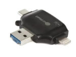 کارت خوان چند سر کوتتسی Coteetci 4IN1 CARD READER(SD/TF) CS5132-BK - تصویر 4