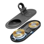 شارژر وایرلس 3 کاره مک دودو مدل Macdodo 3 in 1 Magnetic Wireless Charger CH-7061 - Image 3