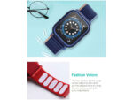 بند اپل واچ سری4-6/SE اس ای سایز 44 میلی متری کوتتسی Coteetci W77 nylon integrated case strap 44mm 21020 - Image 4