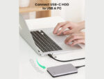مبدل تایپ سی به یو اس بی یوگرین Ugreen US280 50568 usb a male to usb c female adapter đen - Image 5
