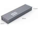 باکس اس اس دی m2 اوریکو ORICO FV35C3-G2 USB3.2 Gen2 Type-C M.2 NVMe/NGFF(SATA) SSD Enclosure - تصویر 6