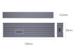 باکس اس اس دی m2 اوریکو ORICO FV35C3-G2 USB3.2 Gen2 Type-C M.2 NVMe/NGFF(SATA) SSD Enclosure - تصویر 7