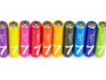 باتری نیم قلمی رنگین کمانی شیائومی Xiaomi Rainbow AAA Battery Pack Of 10 - تصویر 3