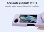 قاب سامسونگ زد فیلیپ 5 نیلکین Nillkin Flex Flip Finger Strap liquid silicone phone case Samsung Galaxy Z Flip 5 - Image 13