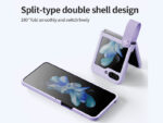 قاب سامسونگ زد فیلیپ 5 نیلکین Nillkin Flex Flip Finger Strap liquid silicone phone case Samsung Galaxy Z Flip 5 - Image 16