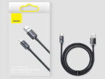 کابل سوپر فست شارژ یو اس بی به تایپ سی 100 وات 1.2 متری بیسوس Baseus Crystal Shine USB to USB-C Cable CAJY000401 - Image 12