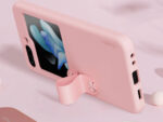 قاب سامسونگ زد فیلیپ 5 نیلکین Nillkin Flex Flip Finger Strap liquid silicone phone case Samsung Galaxy Z Flip 5 - Image 2