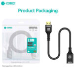 کابل افزایش طول hdmi کوتتسی 87413 نیم متری - Image 3