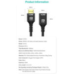 کابل افزایش طول hdmi کوتتسی 87413 نیم متری - Image 5