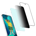 گلس پرایوسی آیفون 14 پرو گرین GN3DSPY14P - تصویر 2