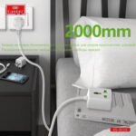 تبدیل برق جهانی با کابل دو متری 2500 وات ارلدام ES-SC15 - Image 6
