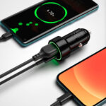 شارژر فندکی فست شارژ ماشین تایپ سی 20 وات ایکس او TZ11 - Image 8