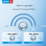 کابل چند کاره یو اس بی به تایپ سی، لایتنینگ و میکرو یو اس بی 3.5 آمپر راک RCB0864 - Image 6