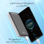 پاور بانک 10000 وایرلس الدنیو PQ17 - تصویر 12