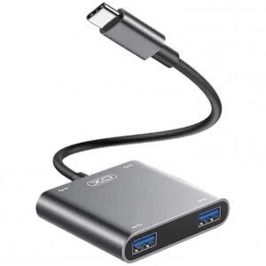 هاب تایپ سی 4 پورت یو اس بی ایکس او HUB012B