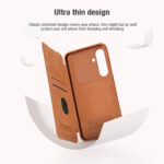 قاب کلاسوری گوشی سامسونگ گلکسی اس 24 اف ای نیلکین Qin Pro Series Leather - Image 13