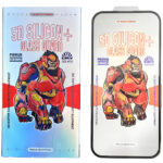 گلس ایربگ دار آیفون 15 پرومکس 5 بعدی موکوسون 5D Silicon Plus