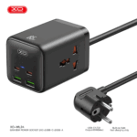 چندراهی دو سوکت برق، دو تایپ سی و دو یو اس بی 65 وات ایکس او WL24 - Image 5