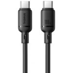 کابل سوپر فست شارژ تایپ‌سی به تایپ‌سی 100 وات یک متری بیسوس P10377704113-00 - Image 3