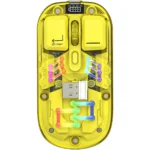 موس بی‌سیم دو حالته قابل شارژ با طراحی شفاف کوتسی OF-026 - تصویر 4