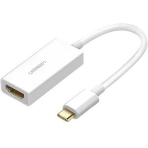 مبدل تایپ سی به اچ دی ام آی یوگرین Ugreen 40273 USB-C To HDMI Adapter 10CM
