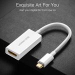 مبدل تایپ سی به اچ دی ام آی یوگرین Ugreen 40273 USB-C To HDMI Adapter 10CM - Image 2
