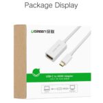 مبدل تایپ سی به اچ دی ام آی یوگرین Ugreen 40273 USB-C To HDMI Adapter 10CM - Image 16