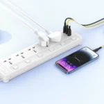 چند راهی برق 5 سوکت و 2 یواس‌بی و 1 تایپ‌سی ایکس او WL19 - Image 2