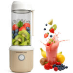 مخلوط‌کن و اسموتی‌ساز شارژی 450 میلی‌لیتری 126 وات پاورولوژی PSM013 - Image 5