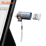 تبدیل و OTG یو‌اس‌بی به لایتنینگ و کارت‌خوان میکرو‌اس‌دی مک‌دودو OT-7850 - Image 5