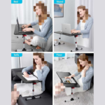میز و پایه نگهدارنده لپ‌تاپ تا 17 اینچ سایجی A6LQ تاشو و قابل حمل - Image 11