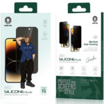 گلس پرایوسی آیفون 15 پرومکس گرین‌لاین Green Lion GN3DSPY15PMBK سه بعدی - Image 7