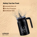 فوم ساز شیر و شیر گرم کن لپرسو Lepresso اصل مدل LPCFFM0027 - Image 8