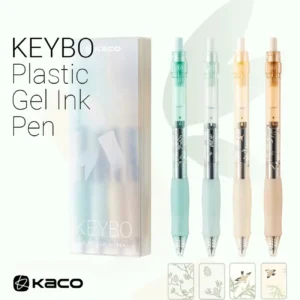 خودکار ژله‌ ای کاکو KACO اصلی نوک 0.5 میلی‌ متری 4 عددی مدل KEYBO
