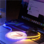 کابل تایپ سی 60 وات فیلیپس Philips مدل DLC5140C طول 1.2 متر با نور - Image 2