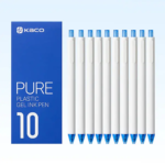 خودکار ژله‌ای مشکی و آبی کاکو KACO مدل K1015 بسته 10 عددی - Image 12