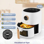 هواپز و سرخ‌کن بدون روغن زوله له ZOLELE مدل ZA004 ظرفیت 4.5 لیتری - Image 6